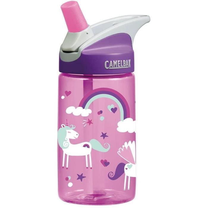 CAMELBAK Eddy Gourde Mixte Enfant, Unicorns, 400 ML