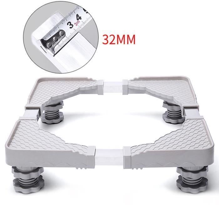 Support de base réglable universel pour lave-linge réfrigérateur accessoires