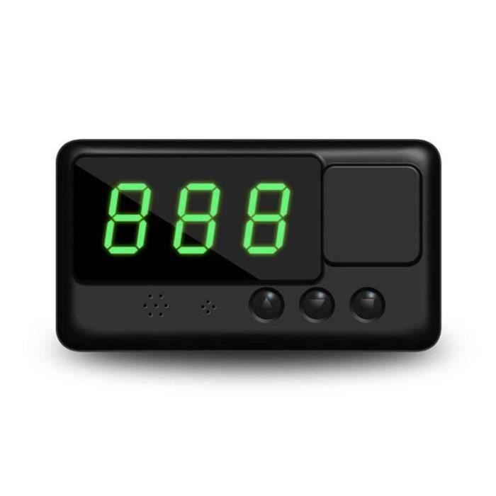 Compteur de vitesse universel pour GPS HUD Head Up MPH - KM - h Avertissement de survitesse pour Plug & Play la34173