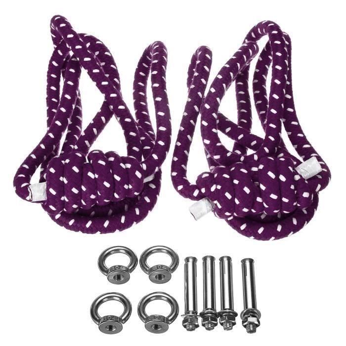 Sangle de suspension bandes aériennes pour yoga gymnastique Vin rouge co52648