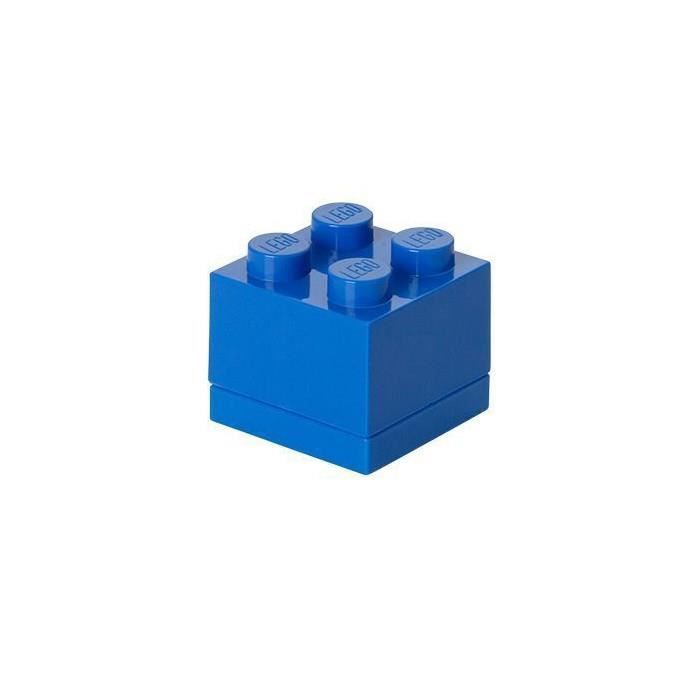 LEGO Mini boite de rangement - 40111731 - Empilable - Bleu