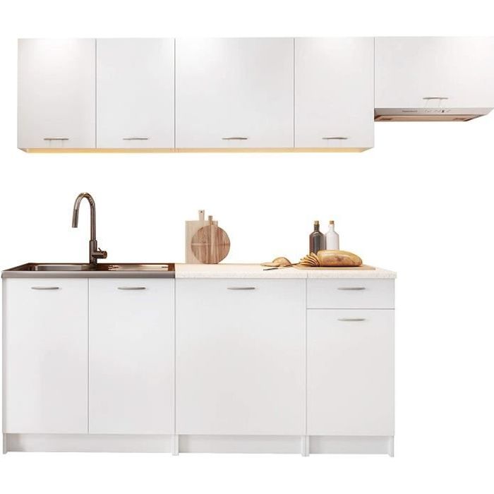 Mela 180/240 cm Cuisine Bloc de Cuisine