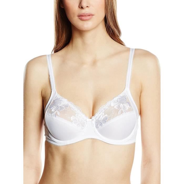 Triumph Femmes Moderne Bouquet W Soutien-Gorge, Blanc, 40B UK