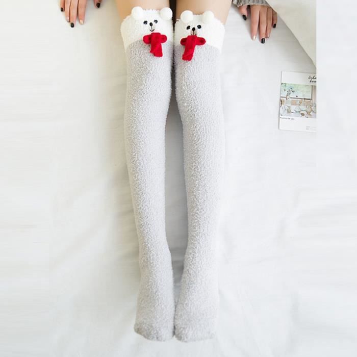 Chaussettes pour femmes épaisses et chaudes pour l'hiver Chaussettes