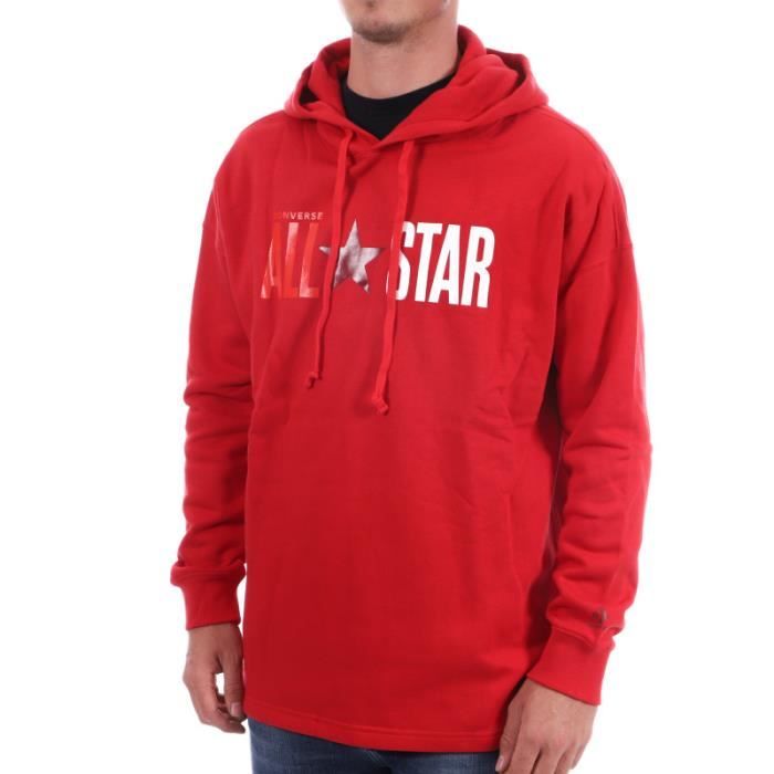 Sweat rouge homme Converse All Star