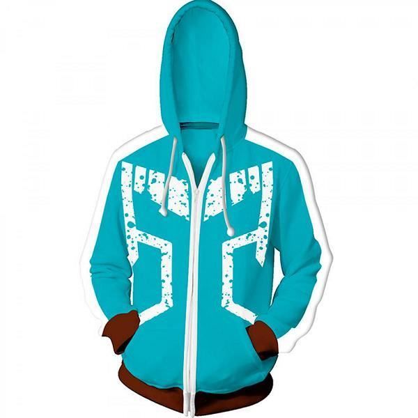 Pull homme long,Sweat-shirt My Hero Academia, imprimé en 3D, Costume Cosplay All could, vestes d'uniforme scolaire, veste à capuch