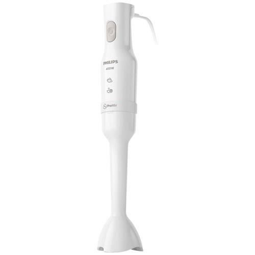 PHILIPS DOMESTIC APP Mixeur plongeant pied inox 400W blanc