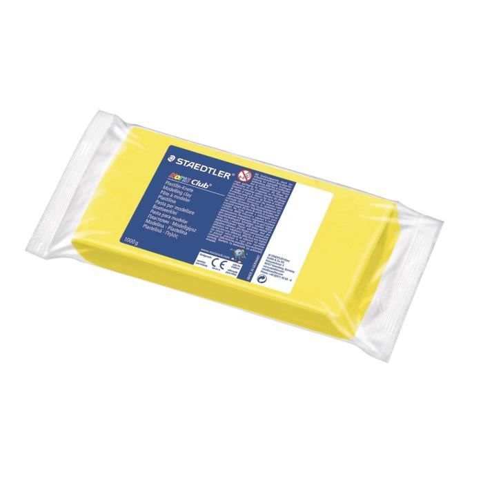 STAEDTLER Pain Pâte à Modeler 1000g Jaune