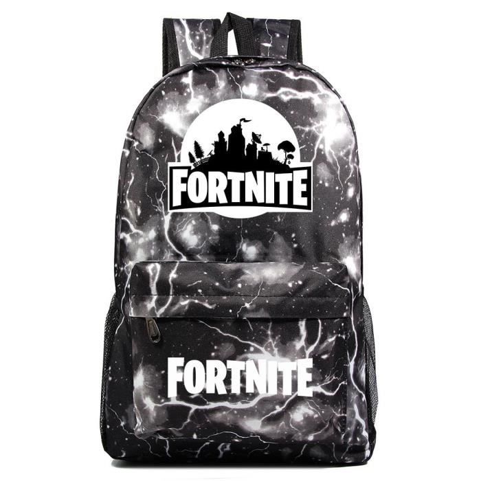 MOBIGARLAN Sac à Dos - Sac d'École dos Scolaire Fortnite imprimé étudiant Backpack pour enfant adolescent modèle 71