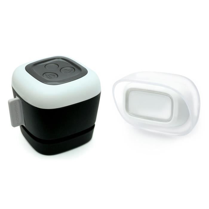 THOMSON Carillon flash lumineux MP3 sans fil gris
