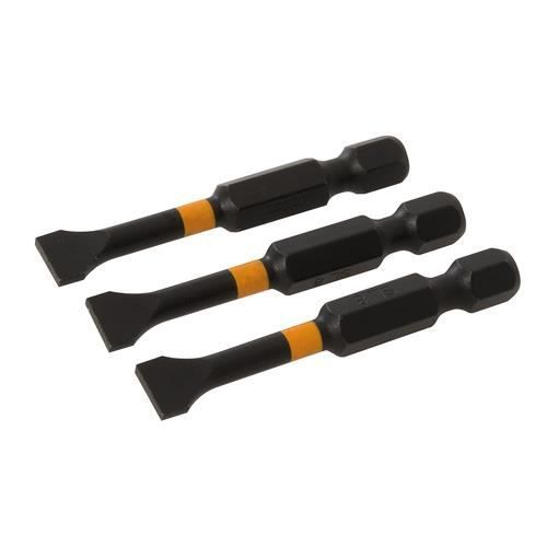 Triton 676868 - Lot de 3 embouts de vissage impact plats
