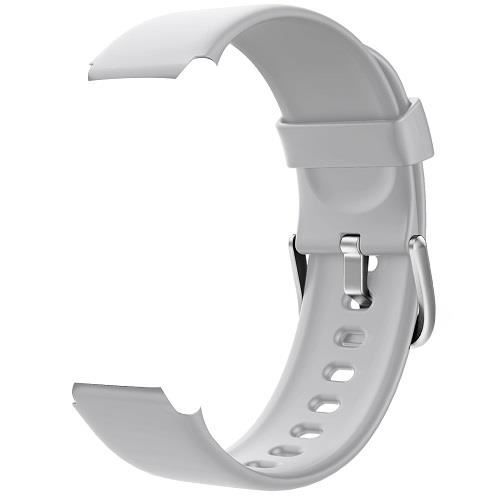 YAMAY Bracelet de Remplacement de Montre Intelligente Pour SW021 Accessoires de Fitness Réglables Gris