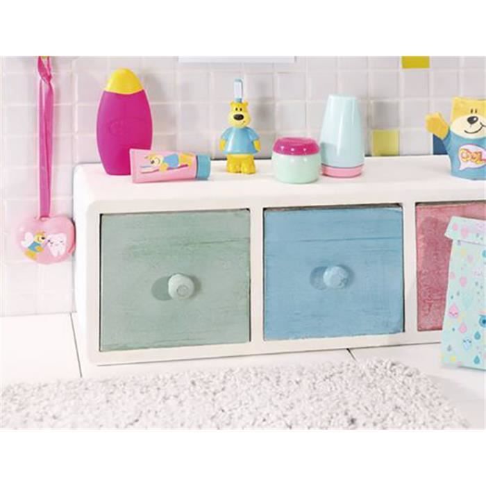 Zapf Creation 827116 Set de bain et de toilette pour BABY born