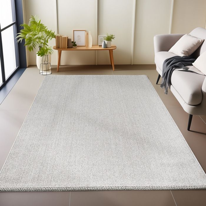 Tapis Hampton argent