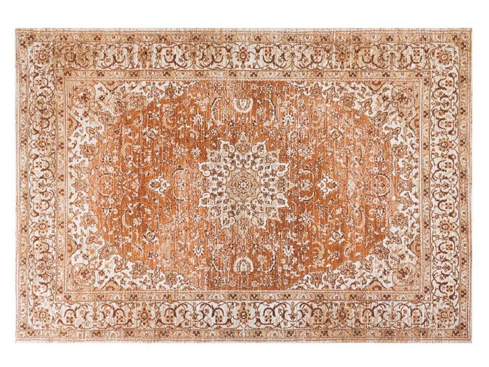 Tapis en coton orange 160 x 230 cm HAYAT