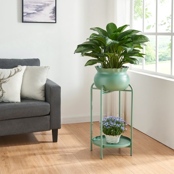 Porte-plantes Altena 60 x 27 x 27 cm vert