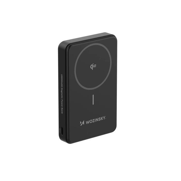 Wozinsky Powerbank 10000Mah Pour Smartphones 225W Pd Avec Support Usb-A Usb-C