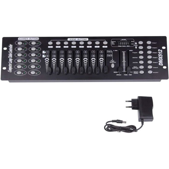 Dmx Console,UKing 192 Canaux DMX512 Console Table Dmx 192 Canaux ...