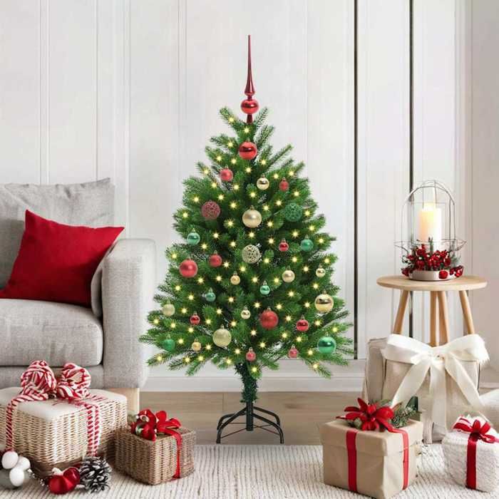 12 Nœuds En Velours Rouge Pour Sapin De Noël - Déco Vintage, Facile à Fixer, Pour Intérieur/extérieur