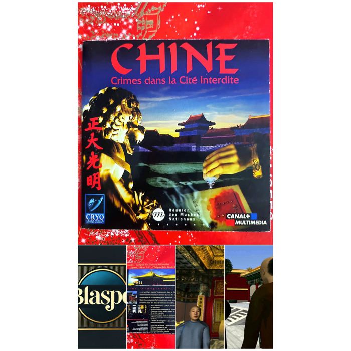 Cryo Interactive Chine – Crimes Dans La Cité Interdite – Jeu D’Aventure Historique – PC Cd-Rom