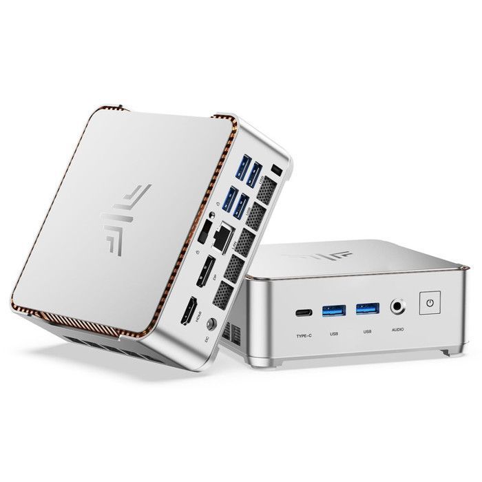 NiPoGi Mini PC Gamer AMD Ryzen R2544 (Meilleur Que 4300U/3300U Max 370 GHz 4C/ 8T)16 Go DDR4 256 Go M.2 SSD PC Bureau Windows 11