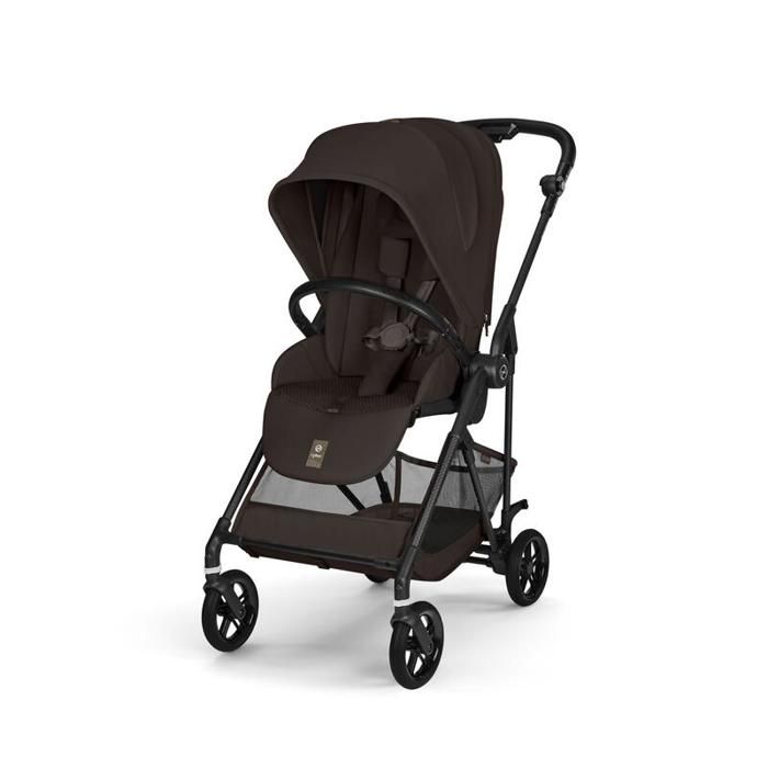 CYBEX - Poussette Melio 6 Carbon Chocolate Brown