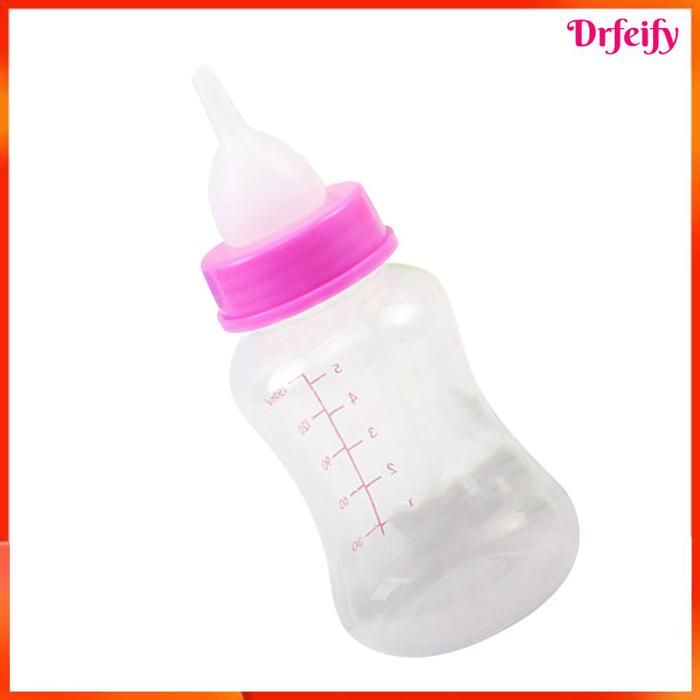 Kit de biberon pour animaux - AKOZON - 150ML - Rose/Rouge - PE & silicone - Pour petits animaux