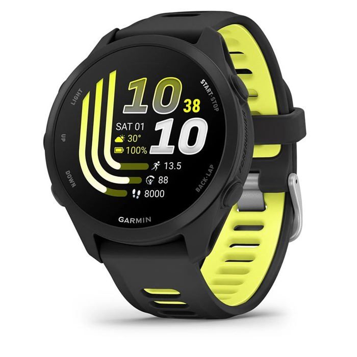 Garmin Forerunner 170 Music Bluetooth GPS 42mm Taille Unique Étanche 5ATM SpO2 - vue 4