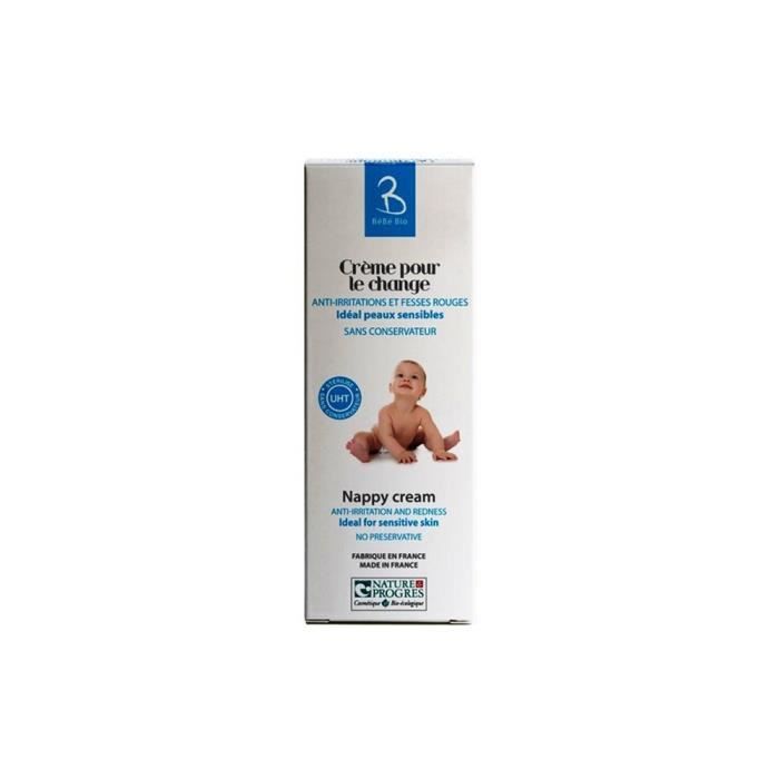 Creme Pour Le Change Bebe Bio 50 Ml Soin Certifie Bio 100 D Ingredients Naturels Et Sans Conservateur Potentiellement Irritant Cdiscount Pret A Porter