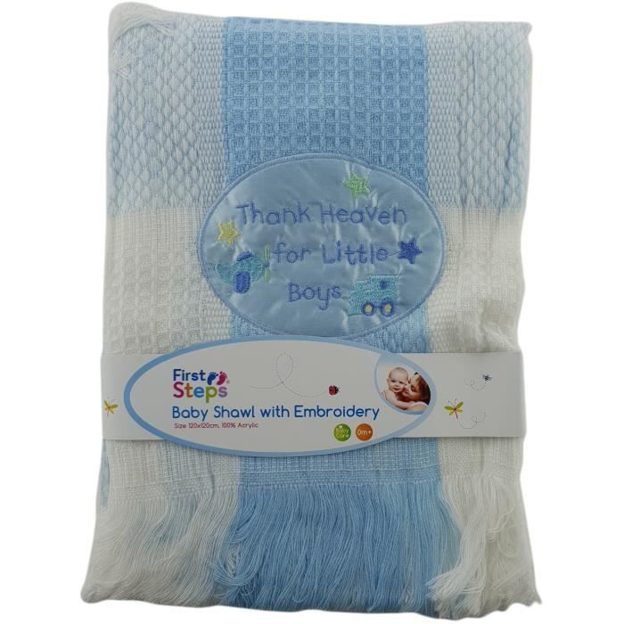 Chale Couverture Pour Bebe Garcon Avec Jolie Broderie Bleue Cdiscount Puericulture Eveil Bebe Chale Couverture Pour Bebe Garcon Avec Jolie Broderie Bleue Cdiscount Puericulture Eveil Bebe
