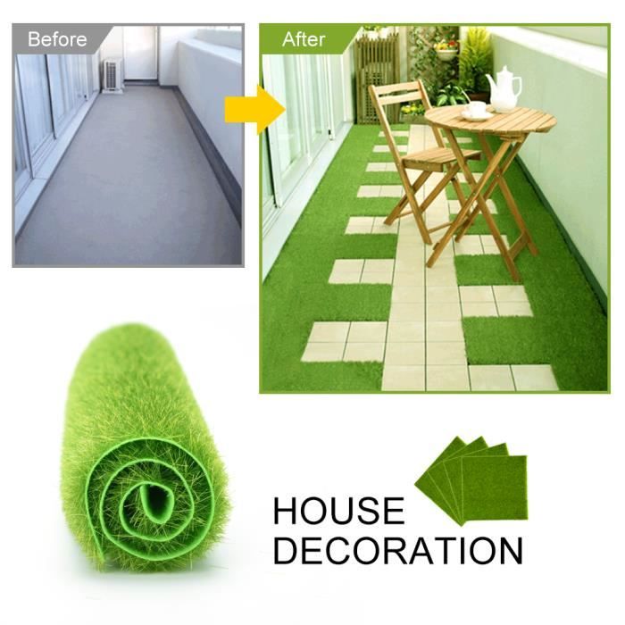 Gazon Synthetique Gazon Artificiel Regarnissage Tapis Gazon Du Jardin Decor Herbe Jardin Terrasse Balcon Vert 30x30 Cm Moo Achat Vente Gazon Artificiel Gazon Synthetique Gazon Art Cdiscount