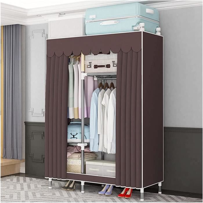 Armoire De Rangement Pliable 160cm - Organisation Dressing Et Chambre