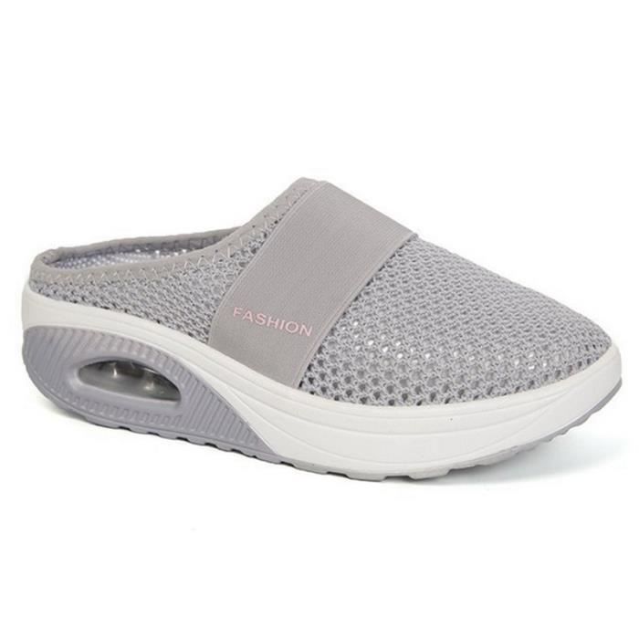 Chaussures De Marche Orthopédiques à Enfiler – Sandales Coussin D’Air Ergonomiques, Légères & Respirantes Pour Femme