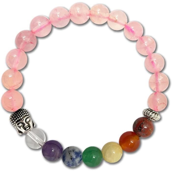 Bracelet Chakra Homme/femme – Jaspe Vert Marbré, Cuir – (neuf Avec étiquettes)