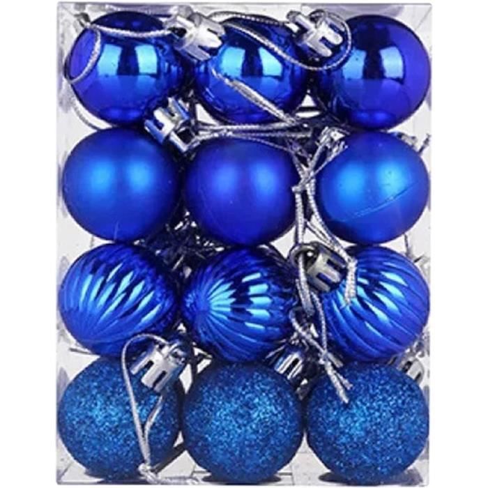 Décoration De Sapin De Noël Boules De Noël En Plastique Rose Rouge