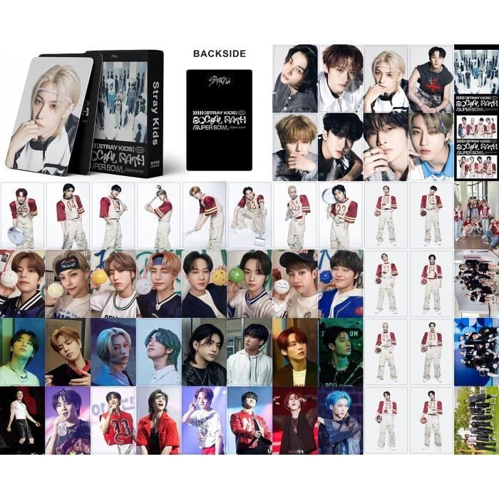 55 Carte Fotografiche Kpop – Photocard Idol Stay, Collezione Esclusiva Per Fan, 88x56 Mm, Regalo Perfetto