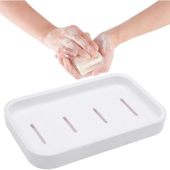 Porte-savon De Voyage étanche Bleu - Avec Bac De Drainage, Couvercle Verrouillable, Idéal Sac De Sport Ou Valise