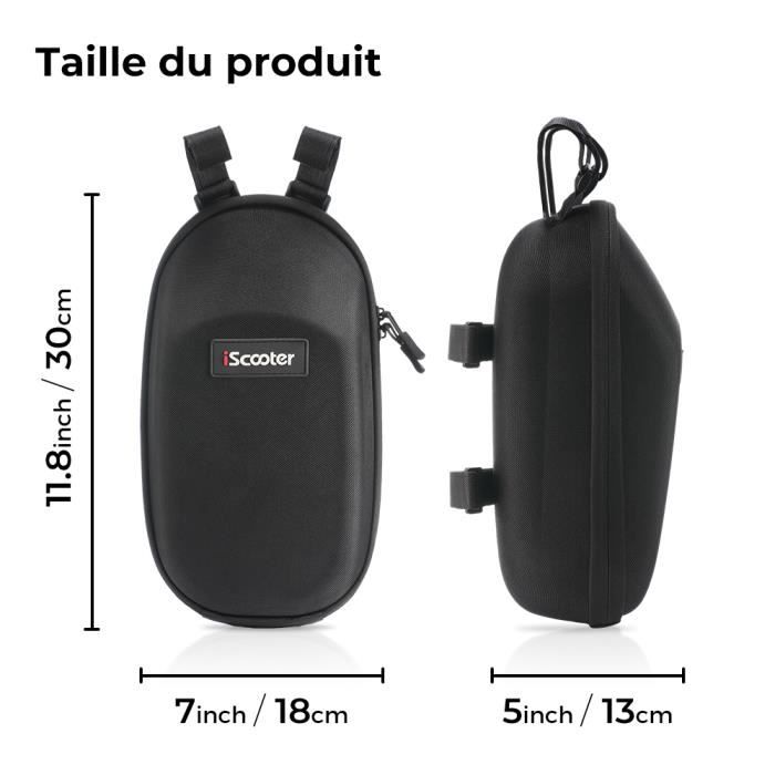 Sac scooter noir top