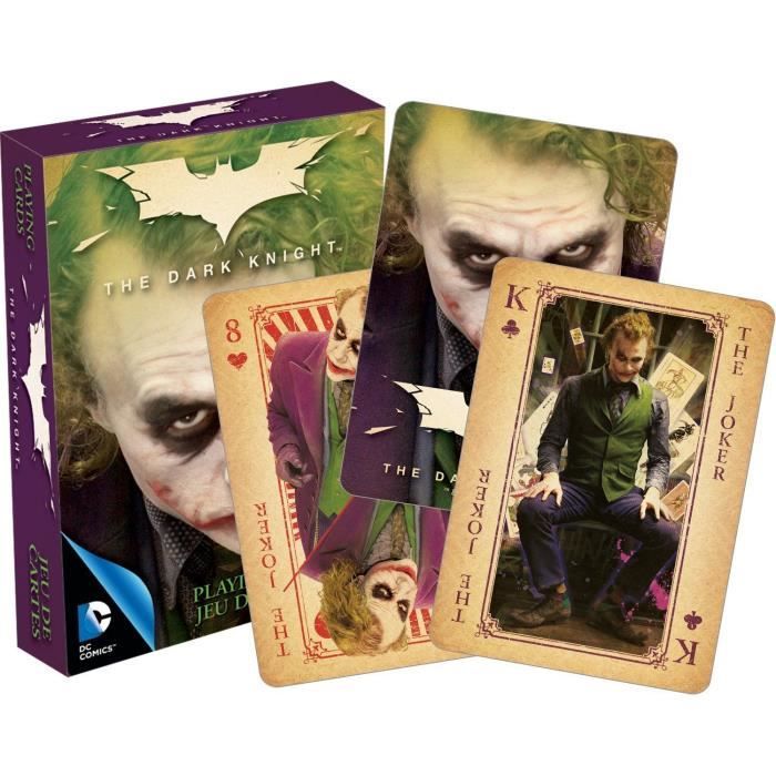 L Ensemble Joker Heath Ledger De 52 Cartes Jokers Nm Affiche Poster Cdiscount