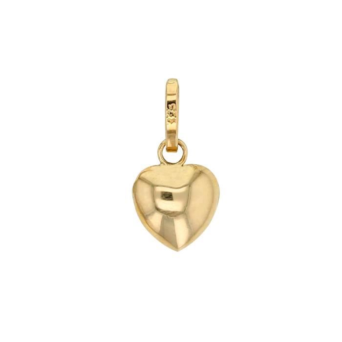 Jouailla - Petit pendentif coeur bombé en Or 750-1000 (306034)