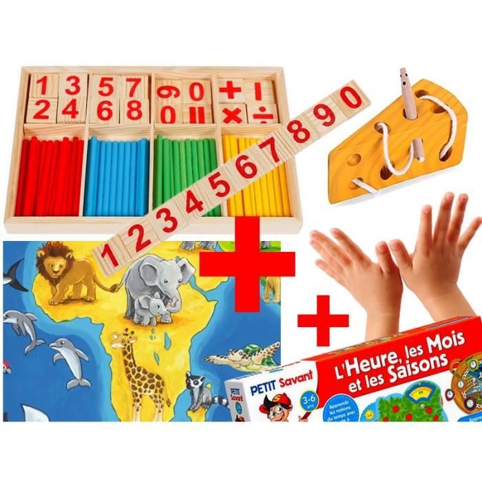 Coffret Integral Montessori Jeu Educatif Evolutif Pour Enfant Bebe 18 Mois A 6 Ans Pour Commencer A Tout Apprendre Ideal Cdiscount Jeux Jouets Coffret Integral Montessori Jeu Educatif Evolutif Pour Enfant Bebe 18 Mois A 6 Ans Pour Commencer A Tout Apprendre Ideal Cdiscount Jeux Jouets
