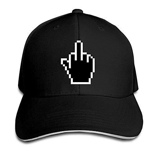 Mode Mignon Pixel Moyen Doigt Sandwich Casquette De Baseball Casquettes De Camionneur Cadeau D Anniversaire Adulte S Baseball Cap Achat Vente Casquette Cdiscount