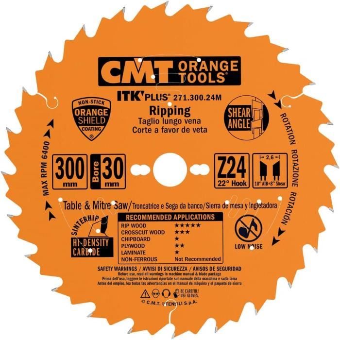CMT 271.210.36M Ultra dun zaagblad 210 x 30 x 36T