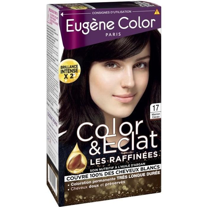 Eugène Color Les Raffinées Crème Colorante Permanente n°17 Marron Cacao