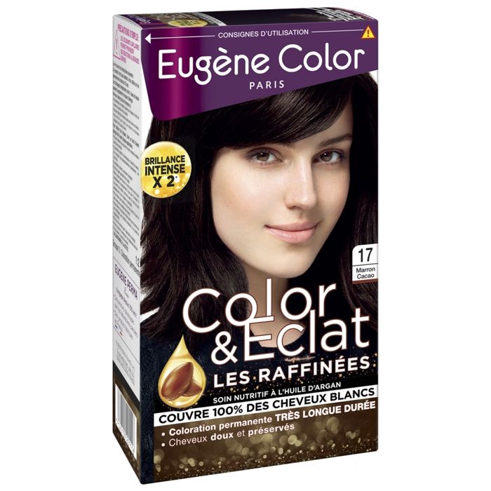 Eugène Color Les Raffinées Crème Colorante Permanente n°17 Marron Cacao