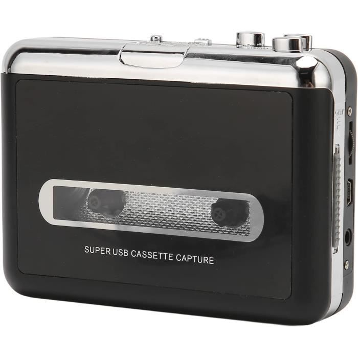 Lecteurs de Cassettes, Convertisseur de Cassette Portable en MP3
