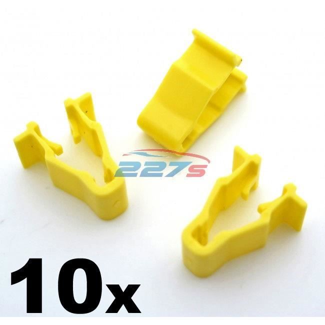 10x PASSAGE DE ROUE Revêtement Vis Rondelle pour Honda,5mm,jaune,equiv