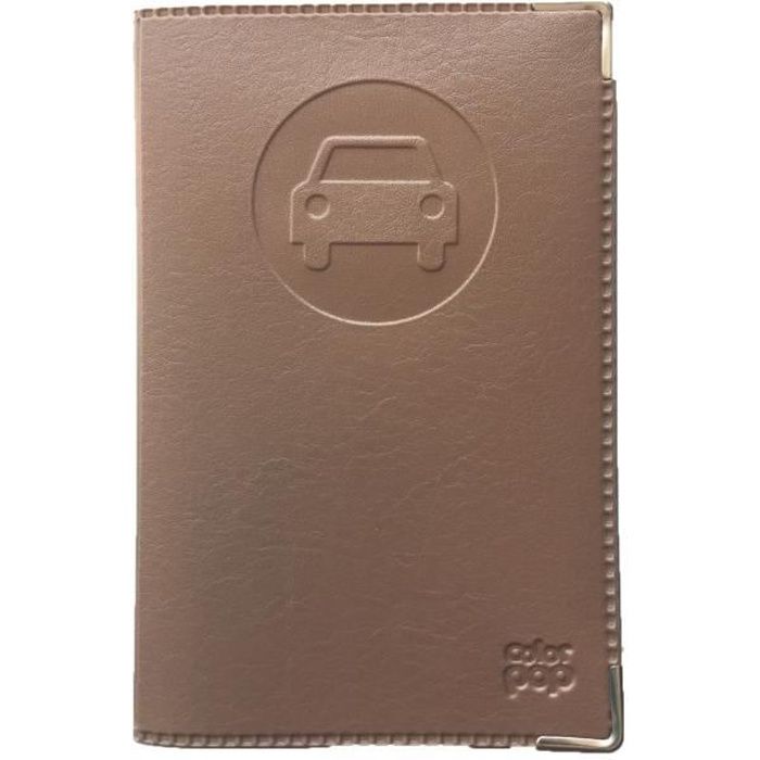 Acheter Étui porte-papier auto pochette carte grise permis cartes
