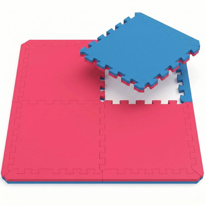 Tapis de Sol 4 Tapis Puzzles plus 8 Cadres Durable Mousse EVA Idéal pour pratiquer la Gymnastique Yoga Judo etc. Epaisseu... Tapis de Sol 4 Tapis Puzzles plus 8 Cadres Durable Mousse EVA Idéal pour pratiquer la Gymnastique Yoga Judo etc. Epaisseu...