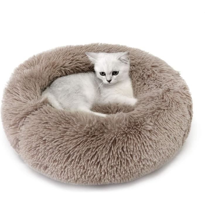 Lit pour Animal de Compagnie - ZGEER - Coussin Rond - Antidérapant - Confortable - Taille M